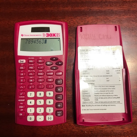 Other - TI30XIIS Pink Scientific Calculator